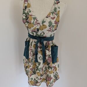 Anthropologie Apron and Oven Mitt